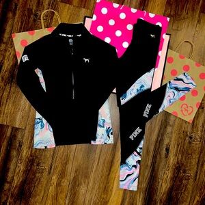 VS PINK Size XS Marble Watercolor Ultimate Set.